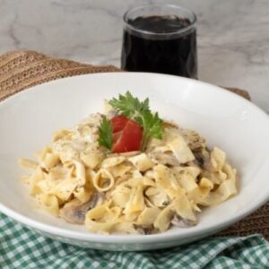 Kremalı Mantarlı Fettucini