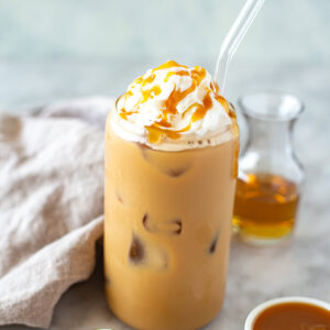 Iced Caramel Latte
