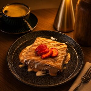 ⁠Beyaz Çikolatalı Browni